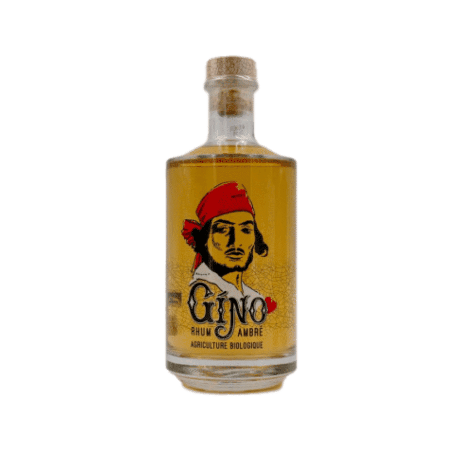 Rhum bio ambré Gino 75cl 42,2%vol