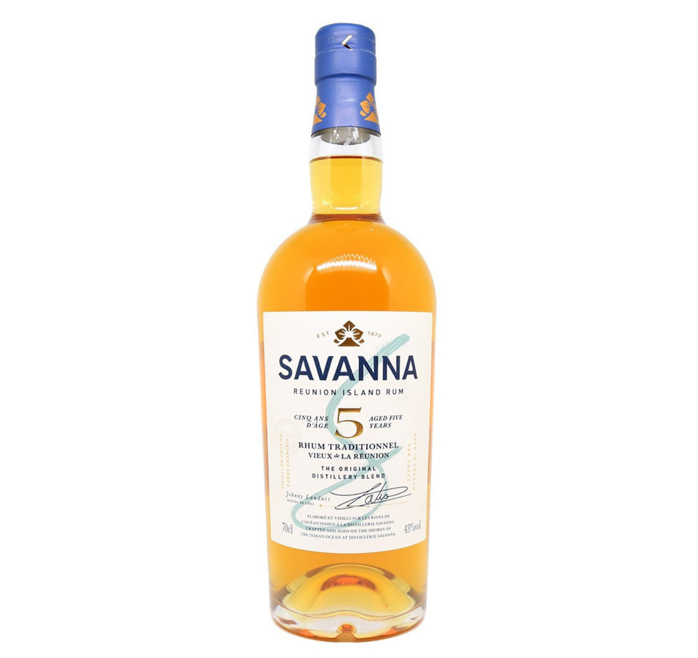 Savanna - Rhum ambré 5 ans