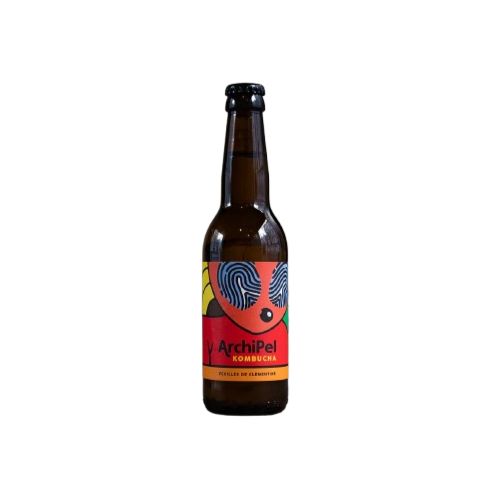 Kombucha Feuilles De Clémentine - 0,33L