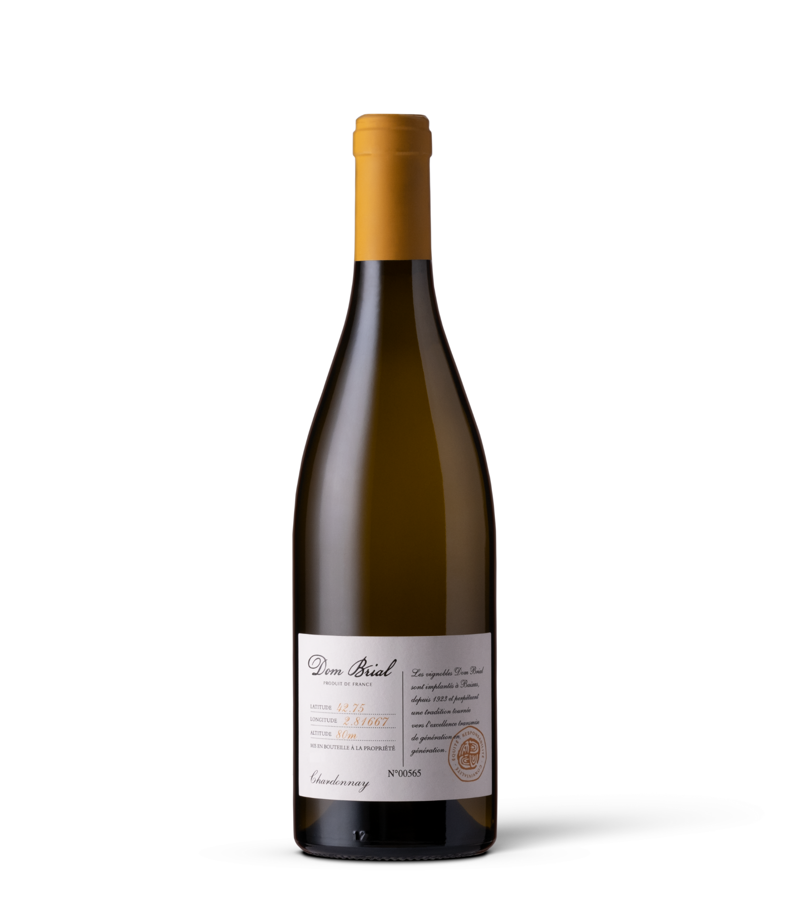 Dom Brial - Côtes Catalanes - Chardonnay 2024
