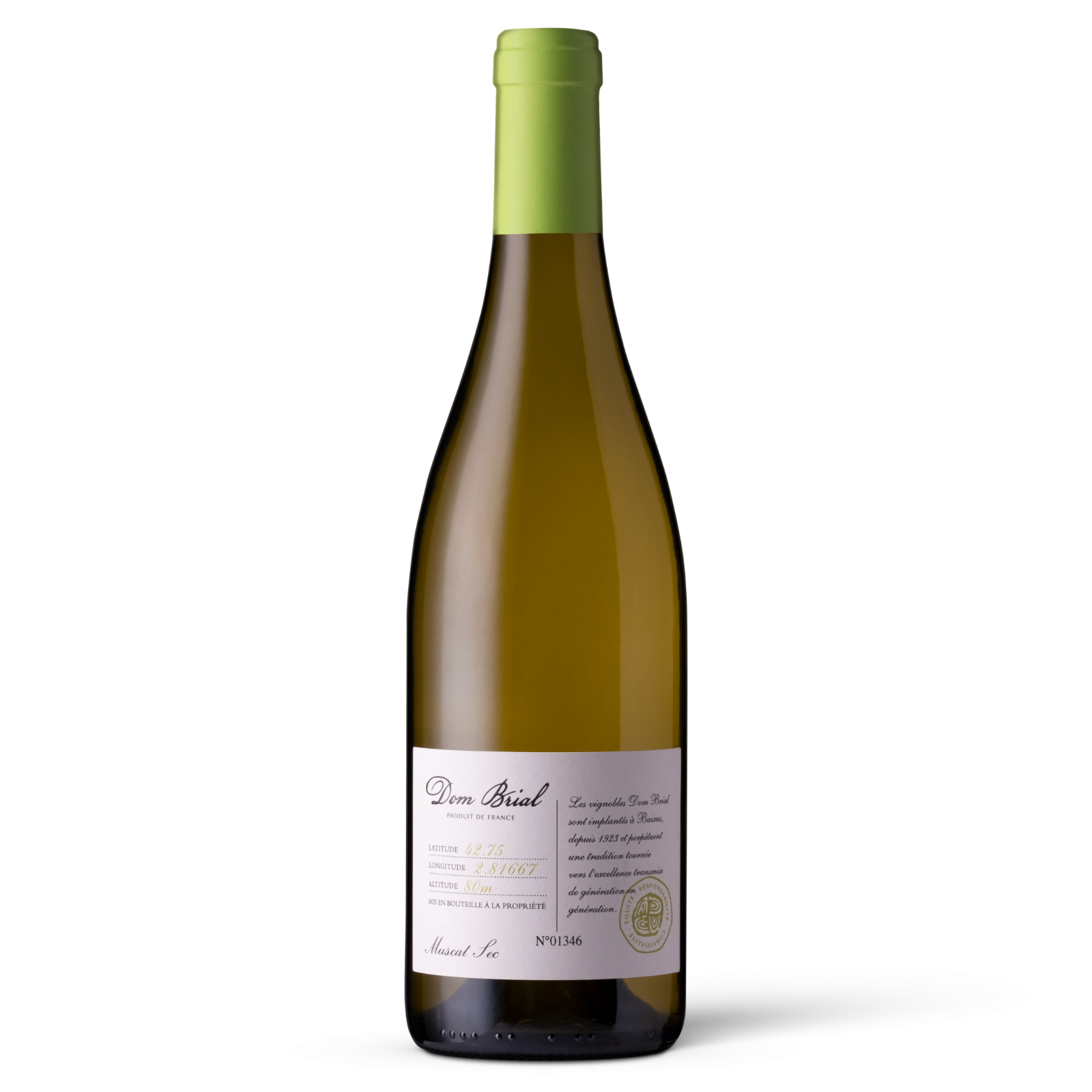 Dom Brial - Côtes Catalanes - Muscat Sec 2024