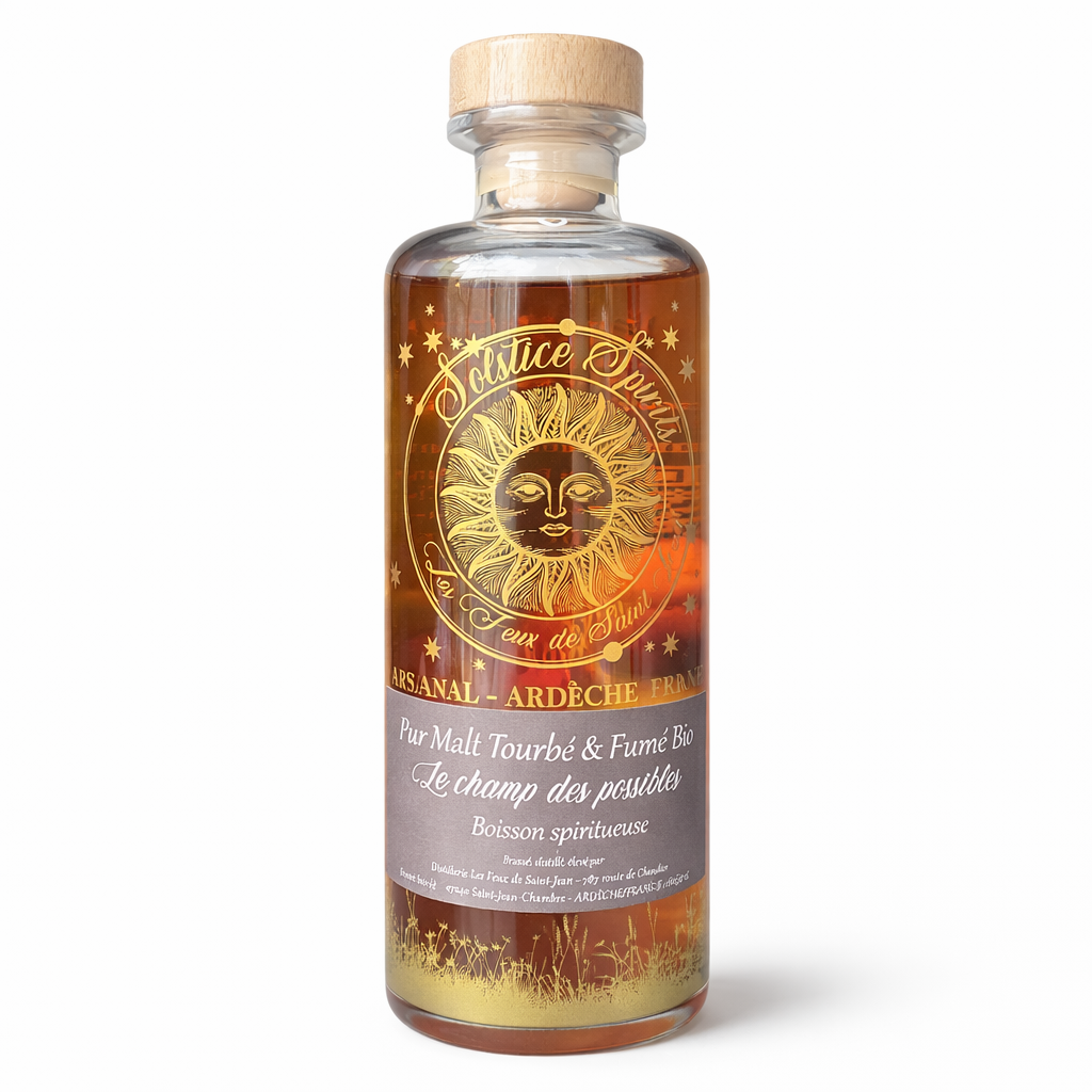 Les Feux De Saint Jean - Whisky Pur Malt Tourbé - Le Champ Des Possibles